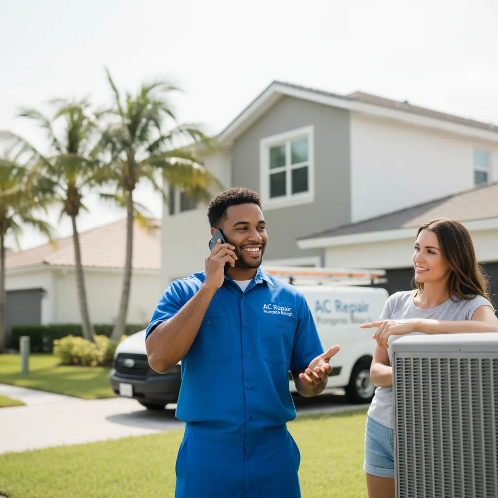 AC Repair Pompano Beach customer support in Longs
